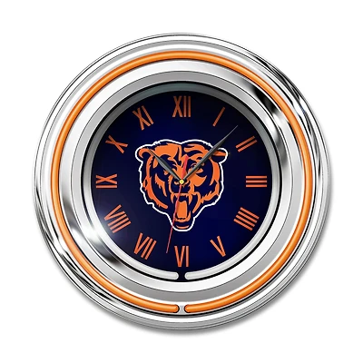 Imperial Chicago Bears 15" Team Color Neon Clock