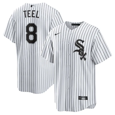 Youth Nike Kyle Teel White Chicago White Sox Home Replica Jersey