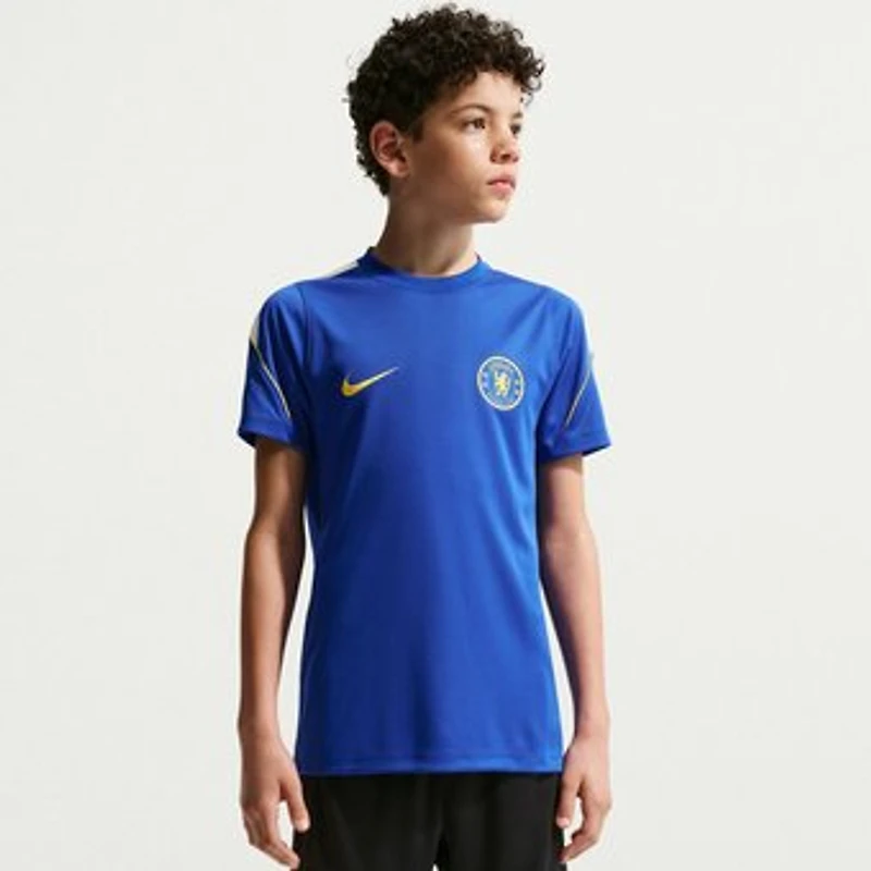 Youth Nike Blue Chelsea 2026/27 Dri-FIT Strike Top
