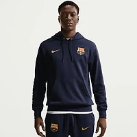 Men's Nike Blue Barcelona Club Crest Fleece Hoodie