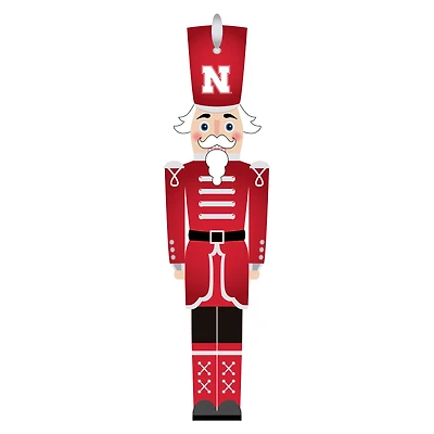 Nebraska Huskers 46" Nutcracker Leaner