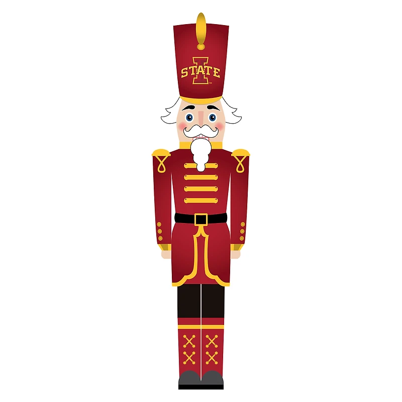 Iowa State Cyclones 46" Nutcracker Leaner