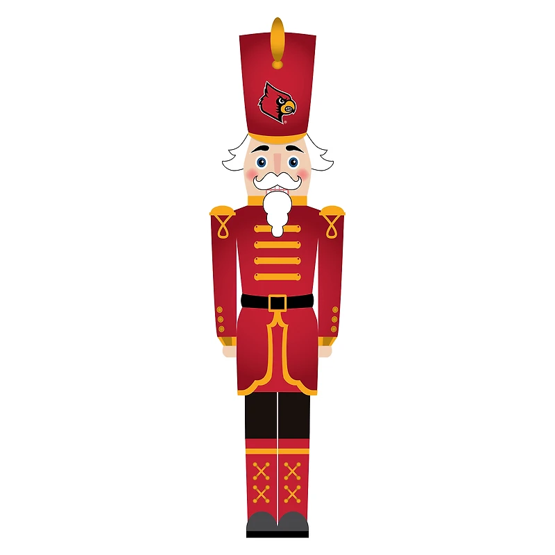 Louisville Cardinals 46" Nutcracker Leaner