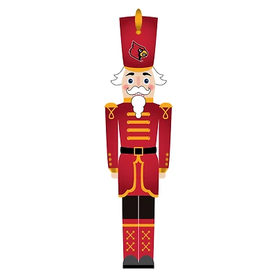 Louisville Cardinals 46" Nutcracker Leaner