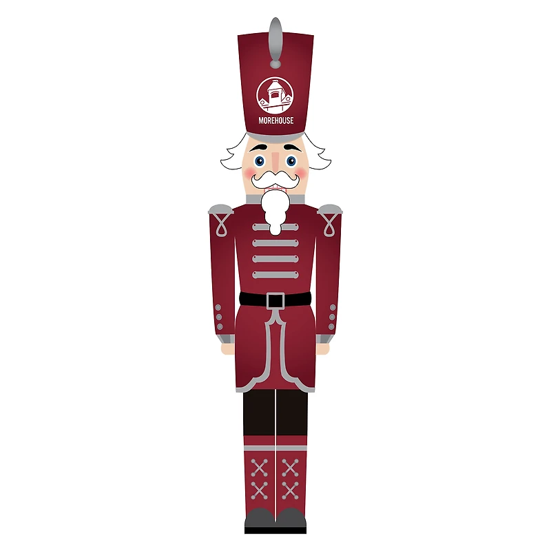 Morehouse Maroon Tigers 46" Nutcracker Leaner