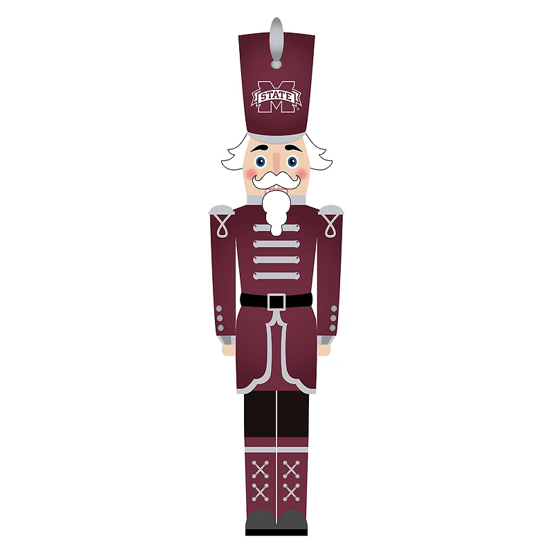 Mississippi State Bulldogs 46" Nutcracker Leaner