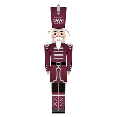Mississippi State Bulldogs 46" Nutcracker Leaner