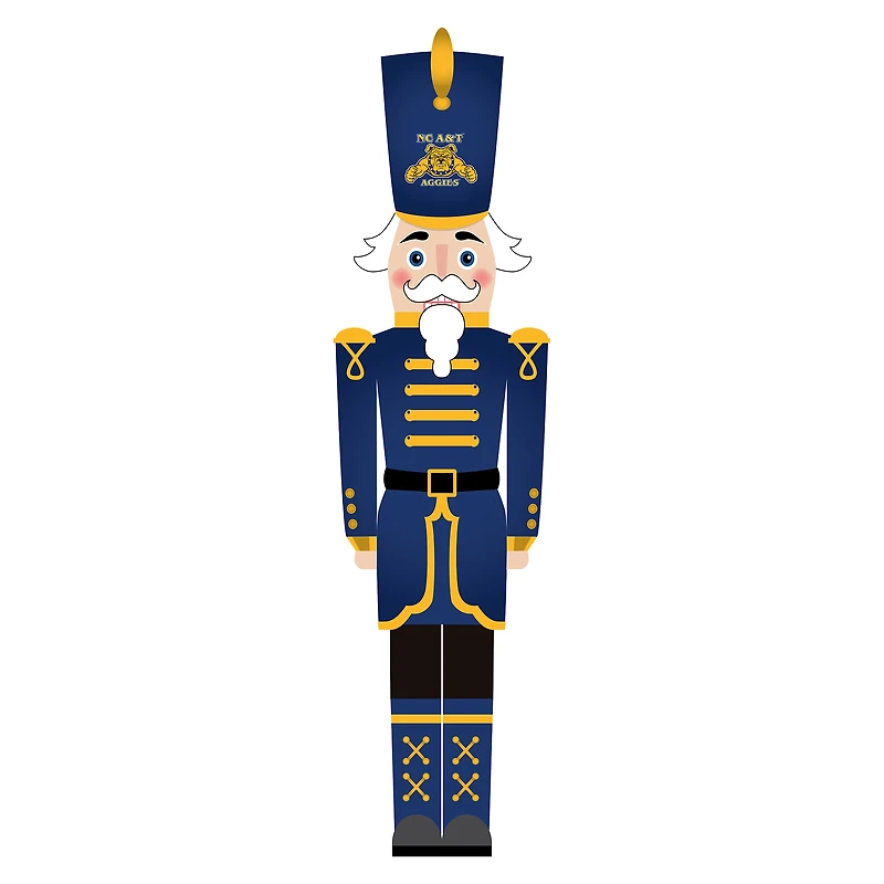 North Carolina A&T Aggies 46" Nutcracker Leaner