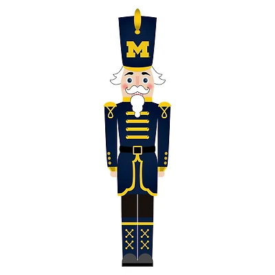 Michigan Wolverines 46" Nutcracker Leaner