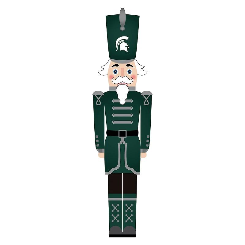 Michigan State Spartans 46" Nutcracker Leaner