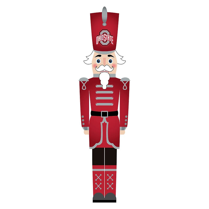 Ohio State Buckeyes 46" Nutcracker Leaner