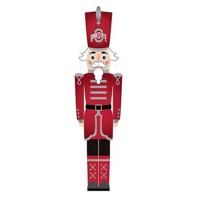 Ohio State Buckeyes 46" Nutcracker Leaner