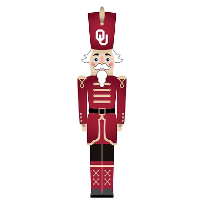 Oklahoma Sooners 46" Nutcracker Leaner
