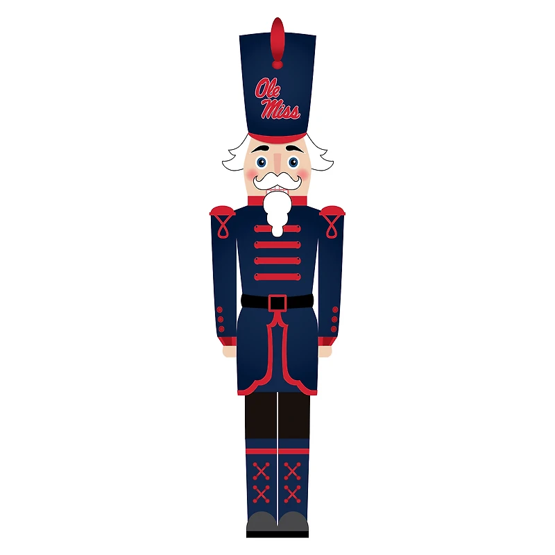Ole Miss Rebels 46" Nutcracker Leaner