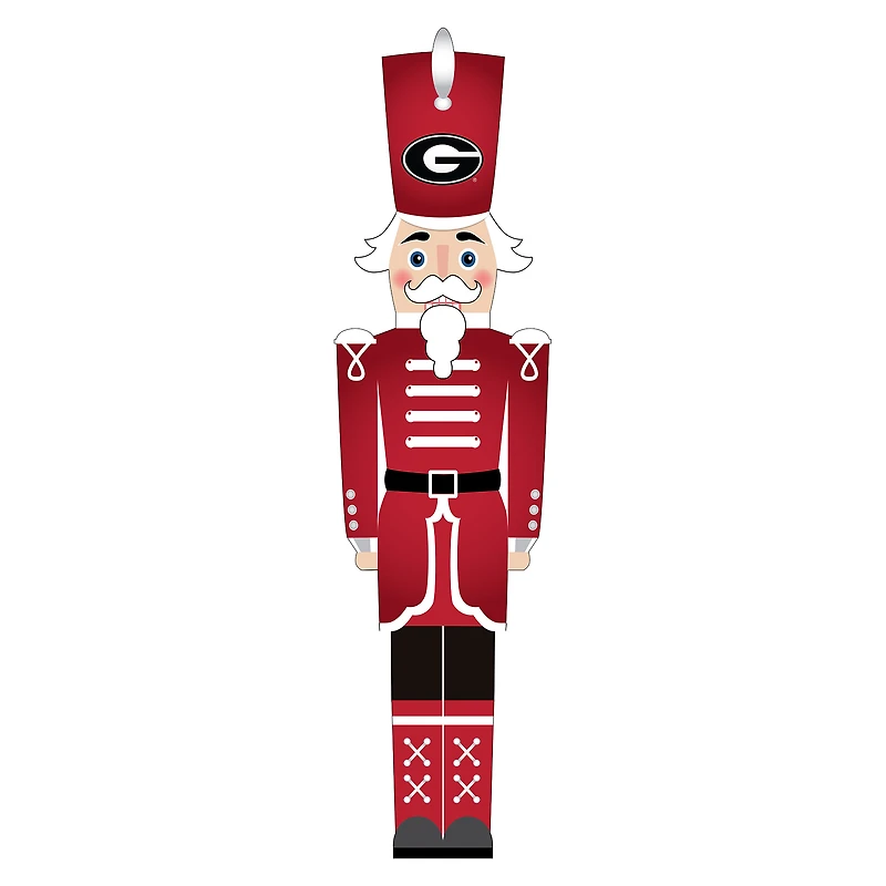 Georgia Bulldogs 46" Nutcracker Leaner