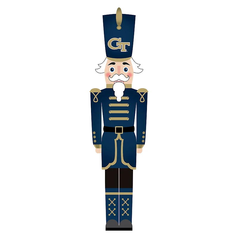 Georgia Tech Yellow Jackets 46" Nutcracker Leaner