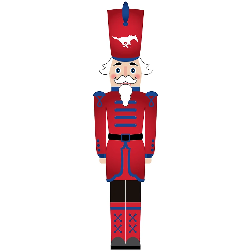 SMU Mustangs 46" Nutcracker Leaner