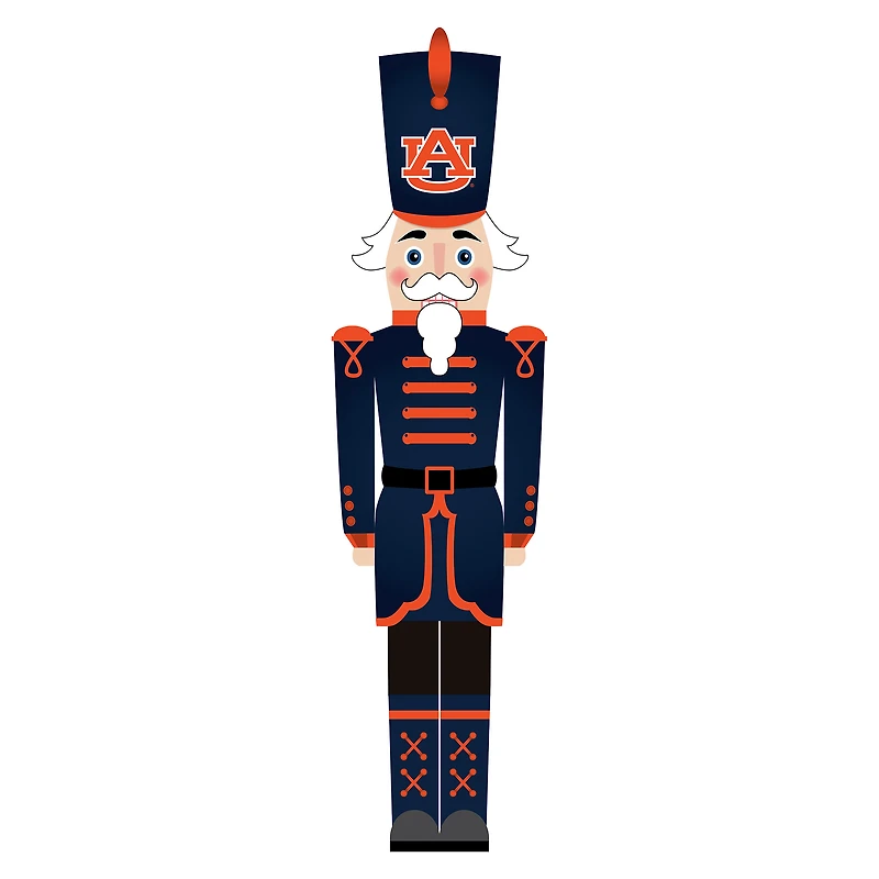 Auburn Tigers 46" Nutcracker Leaner