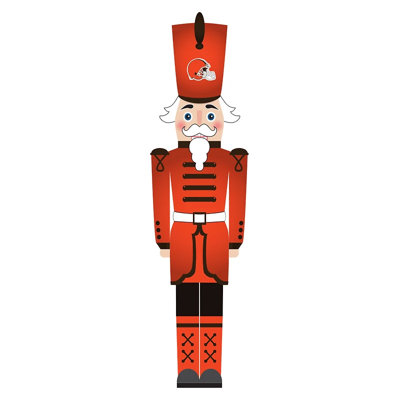 Cleveland Browns 46" Nutcracker Leaner