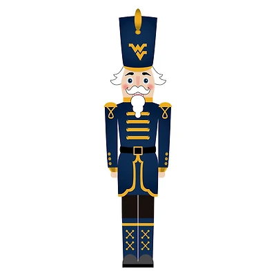 West Virginia Mountaineers 46" Nutcracker Leaner
