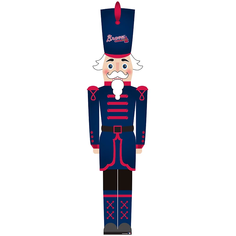 Atlanta Braves 46" Nutcracker Leaner