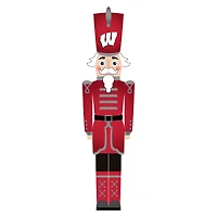 Wisconsin Badgers 46" Nutcracker Leaner