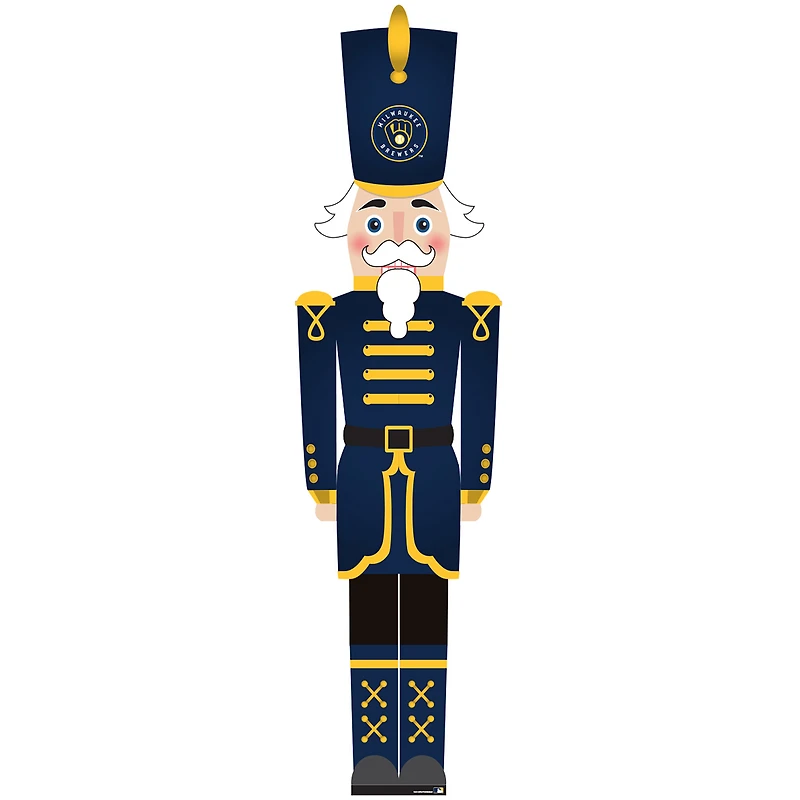 Milwaukee Brewers 46" Nutcracker Leaner
