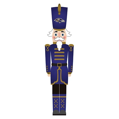 Baltimore Ravens 46" Nutcracker Leaner