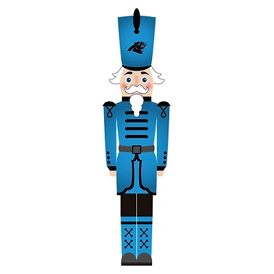 Carolina Panthers 46" Nutcracker Leaner