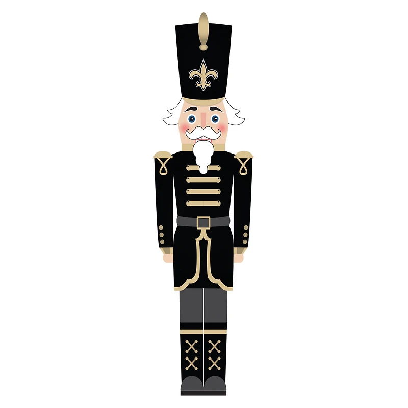 New Orleans Saints 46" Nutcracker Leaner