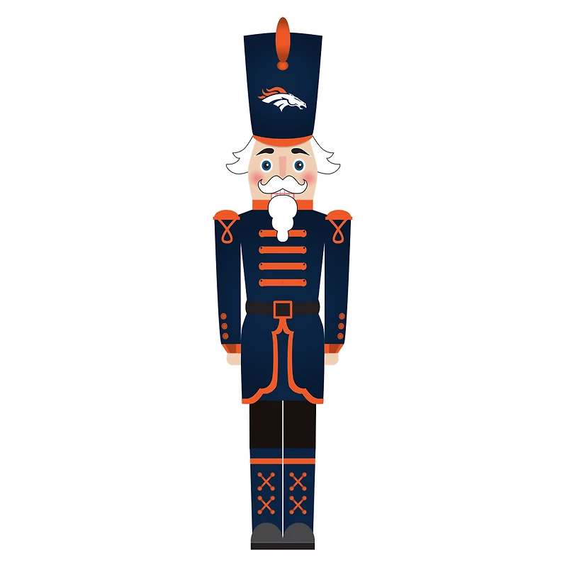 Denver Broncos 46" Nutcracker Leaner