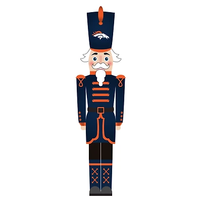 Denver Broncos 46" Nutcracker Leaner