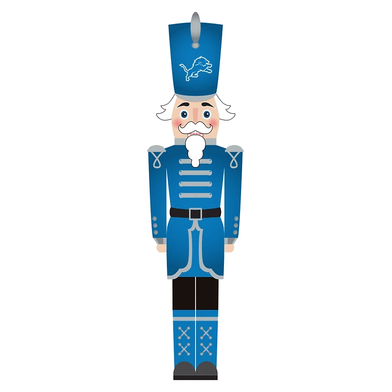 Detroit Lions 46" Nutcracker Leaner
