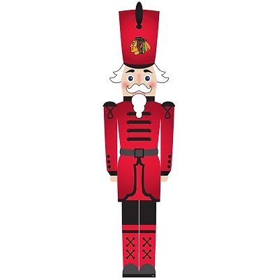Chicago Blackhawks 46" Nutcracker Leaner