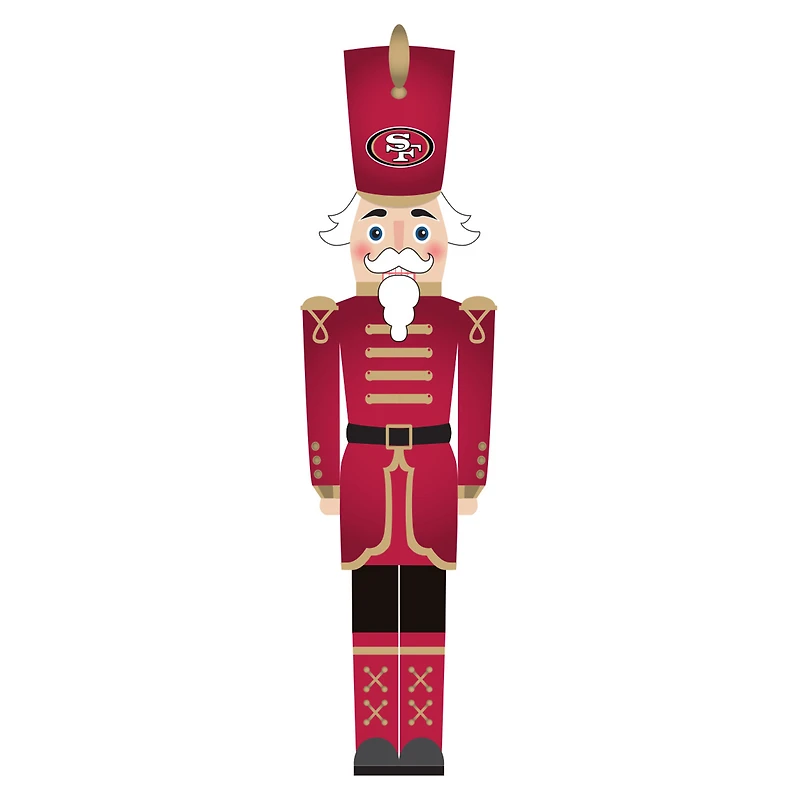 San Francisco 49ers 46" Nutcracker Leaner