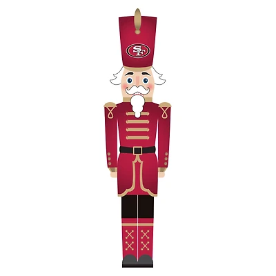 San Francisco 49ers 46" Nutcracker Leaner