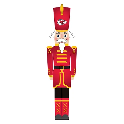 Kansas City Chiefs 46" Nutcracker Leaner