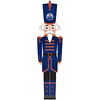 Edmonton Oilers 46" Nutcracker Leaner