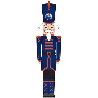 Edmonton Oilers 46" Nutcracker Leaner