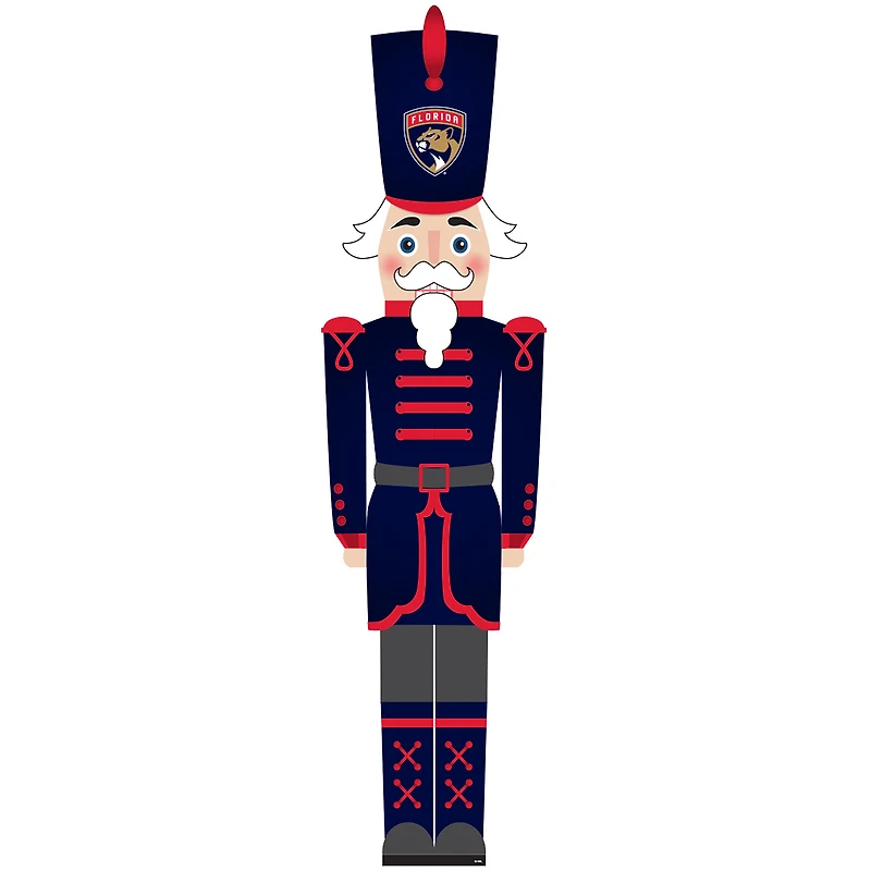 Florida Panthers 46" Nutcracker Leaner
