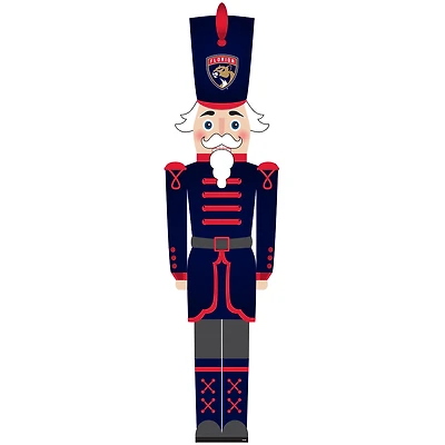 Florida Panthers 46" Nutcracker Leaner