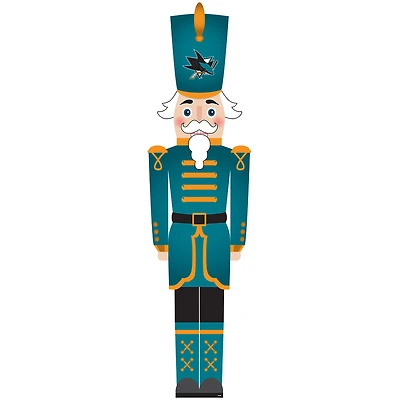 San Jose Sharks 46" Nutcracker Leaner
