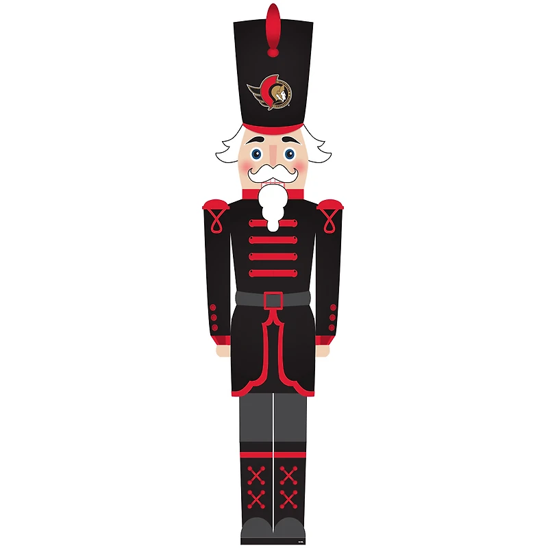 Ottawa Senators 46" Nutcracker Leaner