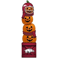 Arkansas Razorbacks 31" Stacked Pumpkin Leaner