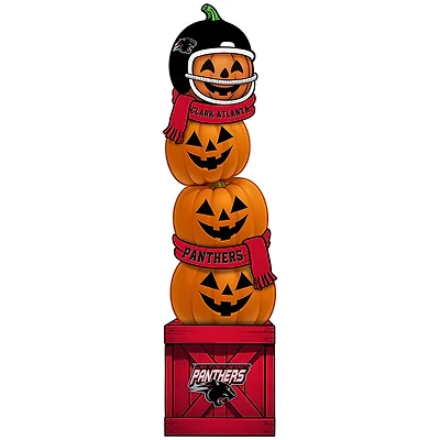 Clark Atlanta University Panthers 31" Stacked Pumpkin Leaner