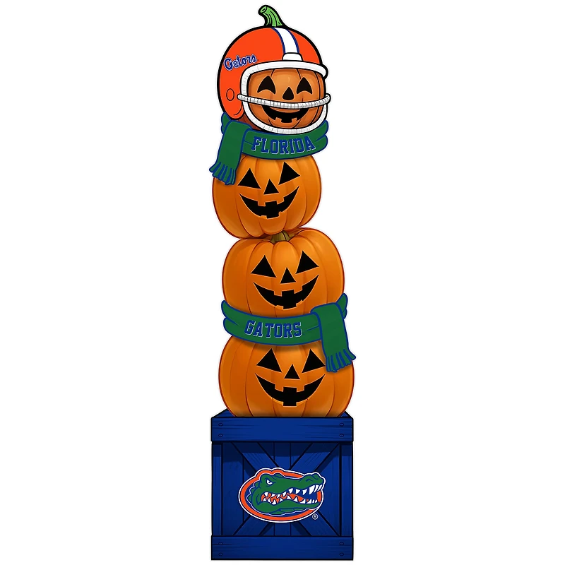 Florida Gators 31" Stacked Pumpkin Leaner