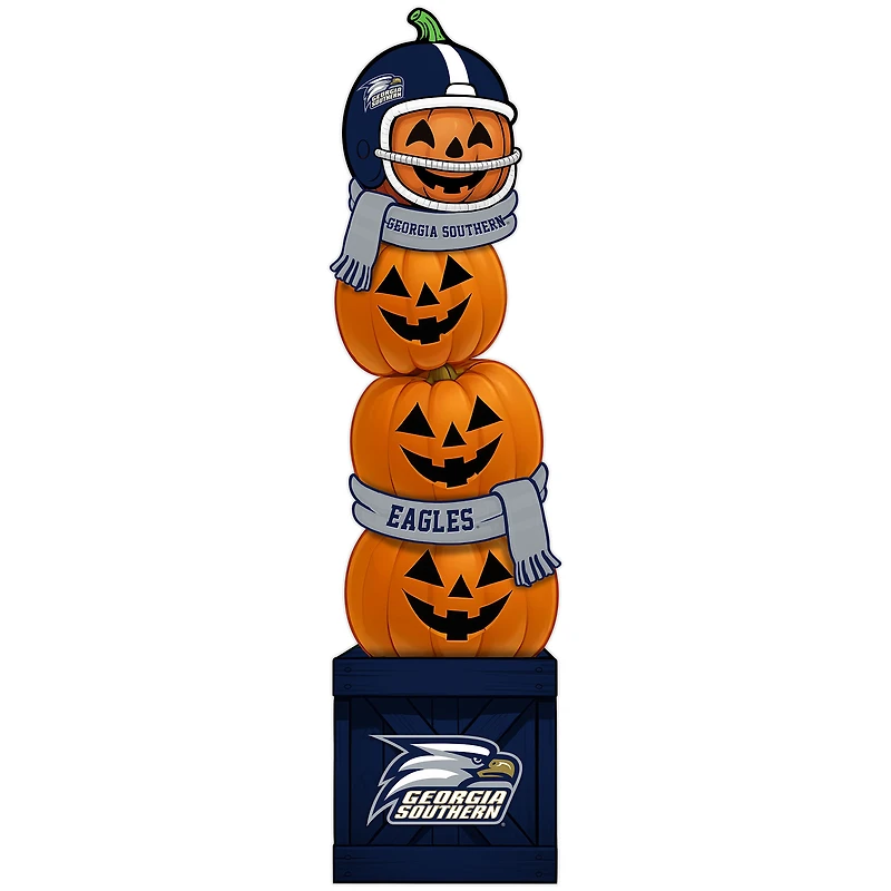 Georgia Southern Eagles 31" Stacked Pumpkin Leaner