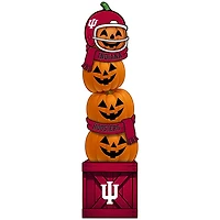 Indiana Hoosiers 31" Stacked Pumpkin Leaner