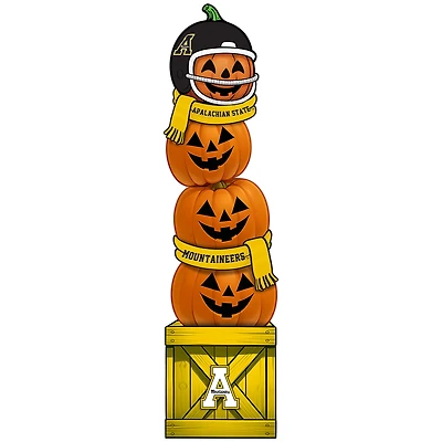 Appalachian State Mountaineers 31" Stacked Pumpkin Leaner