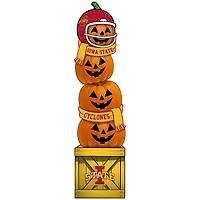 Iowa State Cyclones 31" Stacked Pumpkin Leaner